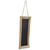 vidaXL Tavler 3 stk 30x70 cm heltre teak