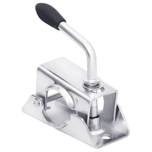 vidaXL Klemme til st&oslash;ttehjul 13,5x6,5x14 cm galvanisert st&aring;l