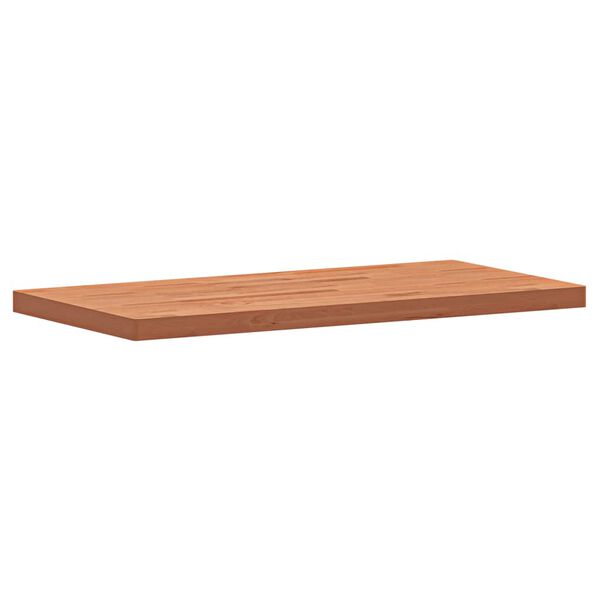 vidaXL Benkeplate til bad 100x50x4 cm heltre b&oslash;ketre