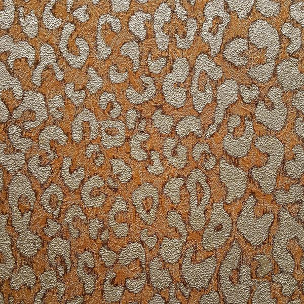 DUTCH WALLCOVERINGS Veggpanel leopardm&oslash;nster brun