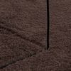 vidaXL Medium Pile Soft and Washable Rug HUARTE Brun 150 x 80 cm