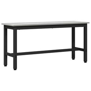 vidaXL Spisebenk Gr&aring; Sonoma 100 x 32,5 x 48,5 cm