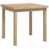 vidaXL Sidebord 45x45x45 cm heltre teak