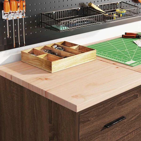 vidaXL Garasje Oppbevaringsskap Brun Eik 40x51x85 cm Heltre Furu