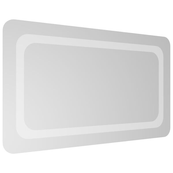vidaXL Baderomsspeil med LED 40x70 cm