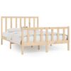 vidaXL Sengeramme heltre 150x200 cm King Size