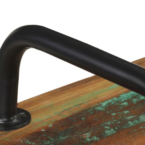 vidaXL Benk 110 cm gjenvunnet heltre