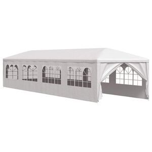 vidaXL Hagetelt 3x12 m hvit