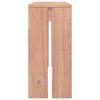 vidaXL Konsollbord 110x35x75 cm heltre teak