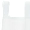 vidaXL Voile Gardin med gardiner 2 pcs Hvit 225 x 140 cm Polyester