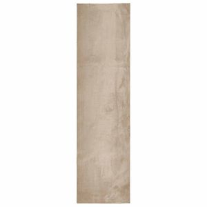 vidaXL Medium Pile Soft and Washable Rug HUARTE sand 80 x 400 cm