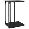 vidaXL Sidebord svart 40x30x60 cm konstruert tre