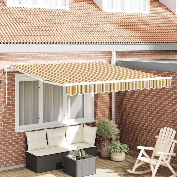 vidaXL Markise Flerfarget 300 x 250 x 165 cm Polyester