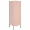 vidaXL Highboard rosa 36x39x113 cm st&aring;l