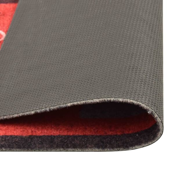 vidaXL Kjøkkenteppe vaskbart Tomatoes 60x180 cm