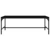 vidaXL Salongbord svart 100x50x35 cm konstruert tre