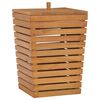 vidaXL Skittent&oslash;yskurv 30x30x45 cm heltre teak
