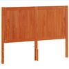 vidaXL Hodegavl voksbrun 135 cm heltre furu