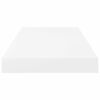 vidaXL Flytende vegghyller 4 stk h&oslash;yglans hvit 50x23x3,8 cm MDF