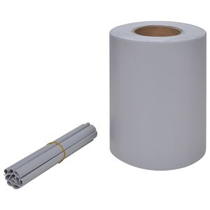 vidaXL Innsynslist PVC 70x0,19 m lysegr&aring;