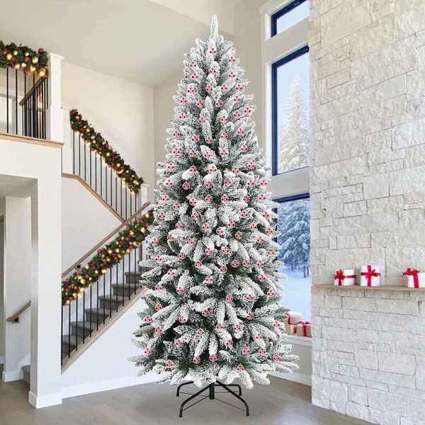 vidaXL Julekule Sett 200 pcs Gjennomsiktig &Oslash; 5 cm