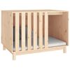 vidaXL Hundehus 100x70x72 cm heltre furu