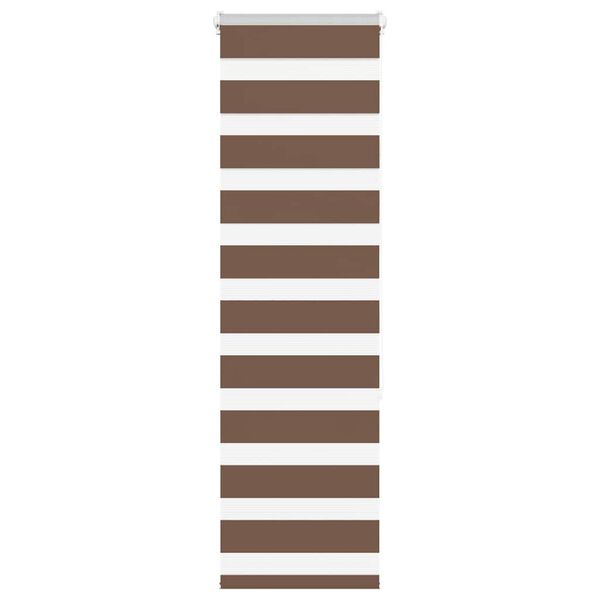 vidaXL Sebragardin brun 50x150 cm stoff bredde 45,9 cm polyester