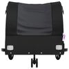 vidaXL Sykkelvogn svart 30 kg jern