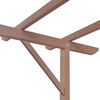 vidaXL WPC Pergola 200x200x195 cm brun