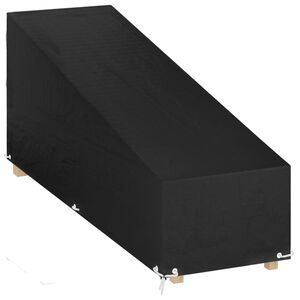 vidaXL Solsengtrekk 12 maljer 205x75x40/70 cm polyetylen