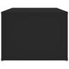 vidaXL Salongbord svart 100x50x36 cm konstruert tre