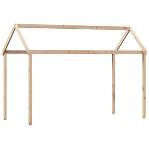vidaXL Tak for barneseng 217x95,5x159 cm heltre furu