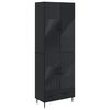 vidaXL Skapsett 2 pcs 66 x 34,5 x 95 cm Konstruert tre