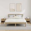 vidaXL Sengeskap 2 pcs Artisan Eik 40 x 39 x 40cm Konstruert tre