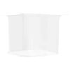 vidaXL Myggnett for seng Rektangul&aelig;r 156 mesh 220 x 100 x 150 cm