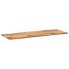 vidaXL Bordplate ubehandlet 120x50x2 cm heltre akasie