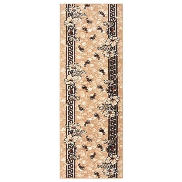 vidaXL Gulvteppe BCF beige 60x150 cm