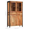 vidaXL Highboard 100x40x175 cm heltre akasie