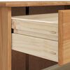 vidaXL Sko Skap med skuff ASKIM Brun 85 x 35 x 108 cm Massiv furu