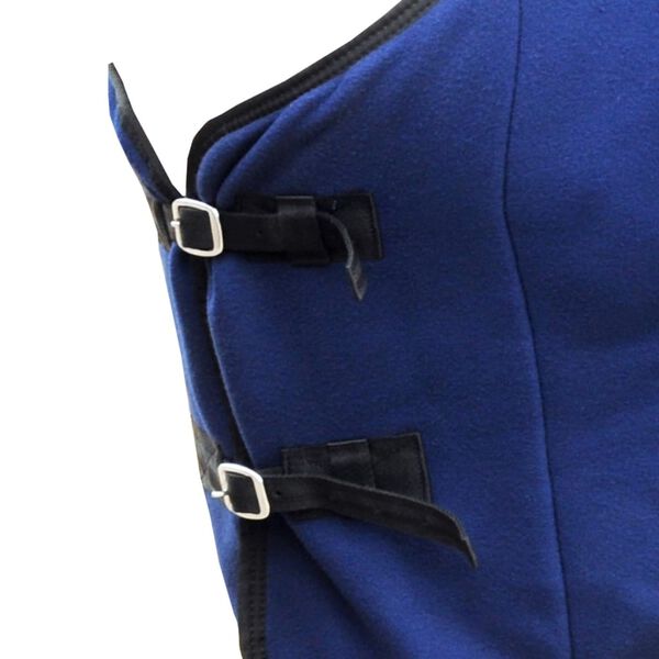 Fleeceteppe med gjorder 105 cm, bl&aring;