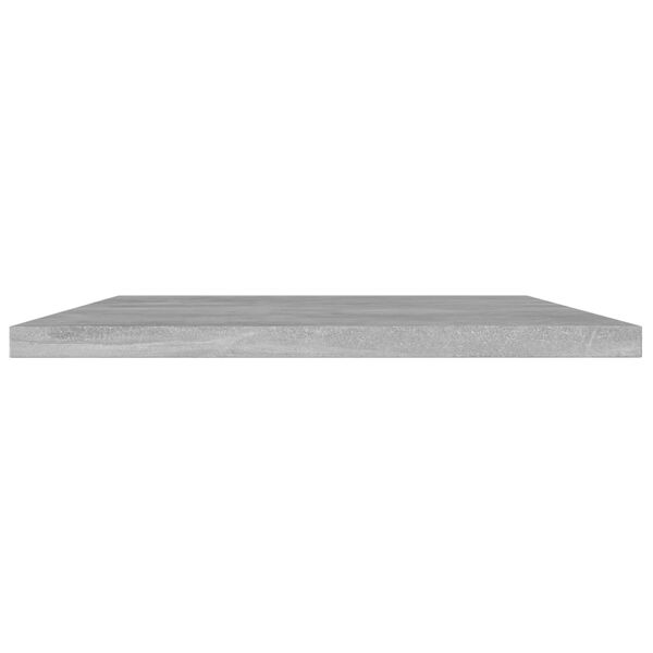 vidaXL Hylleplater 4 stk betonggr&aring; 40x30x1,5 cm konstruert tre