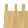 vidaXL M&oslash;rkleggende Gardiner med Ringer 2 pcs Beige 175 x 140 cm