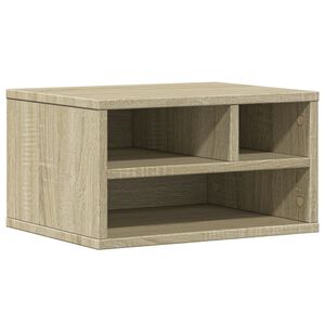 vidaXL Skriverbord sonoma eik 40x32x22,5 cm konstruert tre