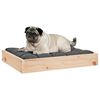 vidaXL Hundeseng 61,5x49x9 cm heltre furu