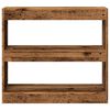 vidaXL Bokhylle/romdeler gammelt tre 80x30x72 cm