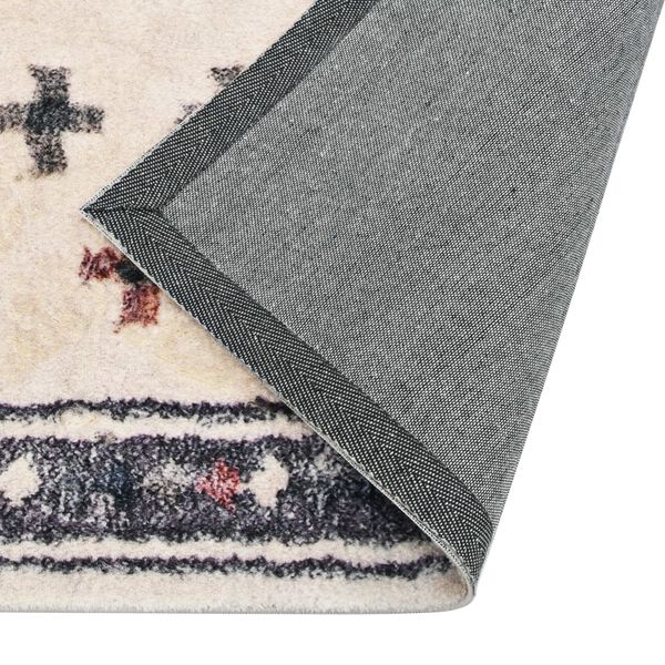 vidaXL Teppe print flerfarget 80x150 cm polyester