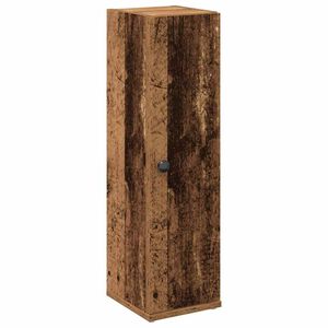 vidaXL Baderomsskap med rulleholder gammelt tre 20,5x22x72 cm