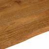 vidaXL Bordplate 100x80x2,5 cm naturlig kant heltre mango