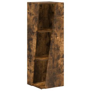 vidaXL Sidehylle 33 x 32 x 100,5 cm Konstruert tre R&oslash;kt eik