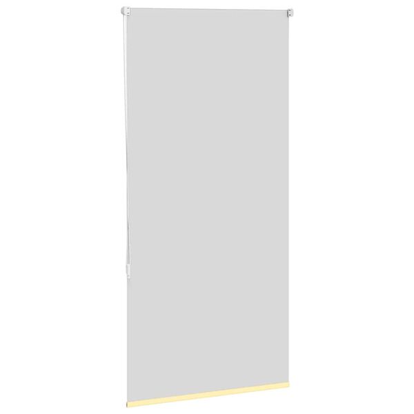 vidaXL Rullegardin lystette 85x130 cm stoff bredde 80,7 cm polyester